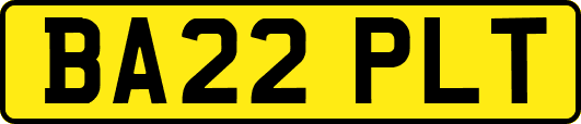 BA22PLT