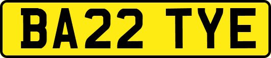 BA22TYE
