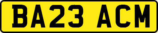 BA23ACM
