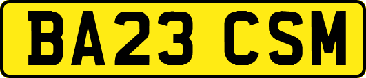 BA23CSM