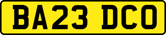 BA23DCO