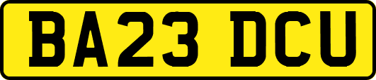 BA23DCU