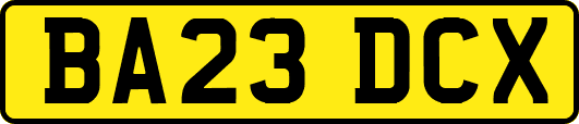 BA23DCX