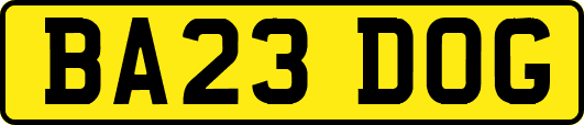 BA23DOG