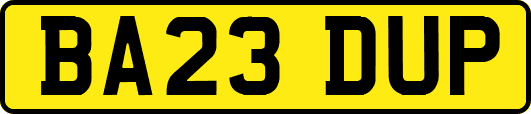 BA23DUP