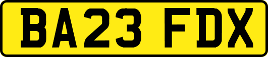 BA23FDX