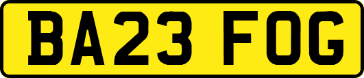 BA23FOG