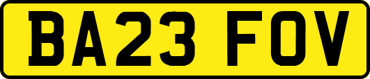 BA23FOV
