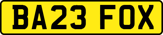 BA23FOX