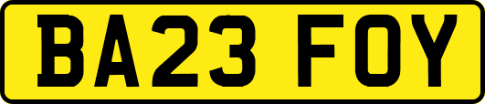 BA23FOY
