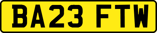 BA23FTW