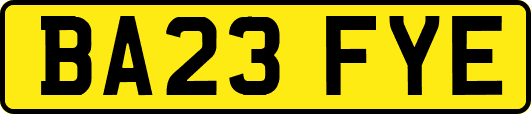 BA23FYE