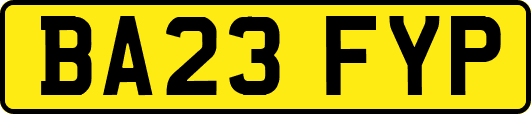 BA23FYP