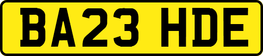 BA23HDE