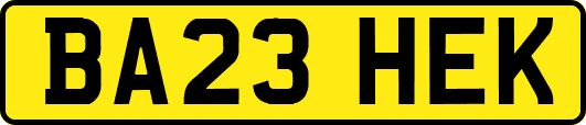 BA23HEK