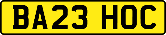 BA23HOC