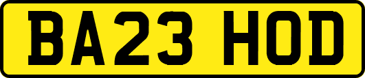 BA23HOD