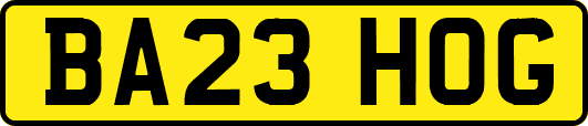 BA23HOG