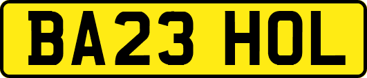 BA23HOL