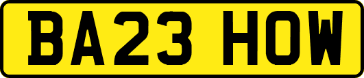 BA23HOW