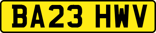 BA23HWV