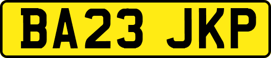 BA23JKP