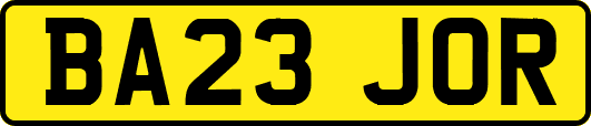 BA23JOR