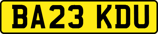 BA23KDU