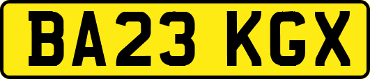 BA23KGX