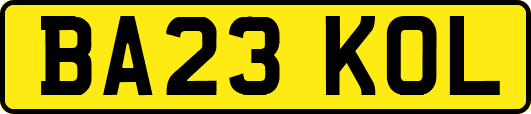 BA23KOL