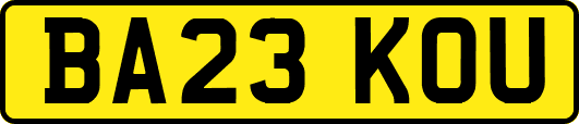 BA23KOU