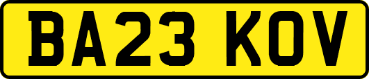 BA23KOV