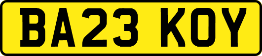 BA23KOY