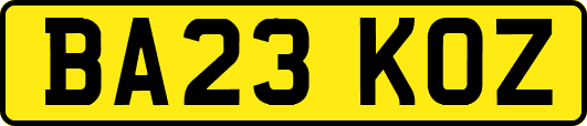 BA23KOZ