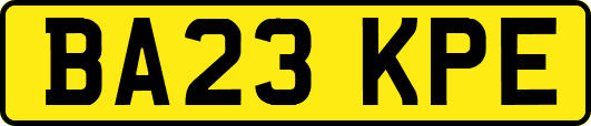 BA23KPE