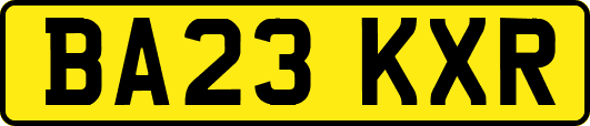 BA23KXR