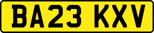 BA23KXV