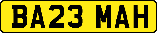 BA23MAH