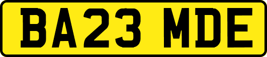 BA23MDE