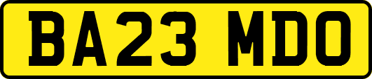 BA23MDO