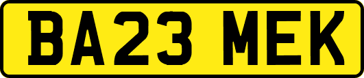 BA23MEK