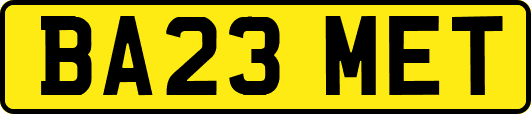 BA23MET