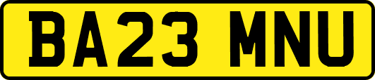 BA23MNU