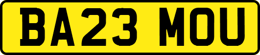 BA23MOU