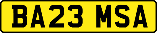BA23MSA