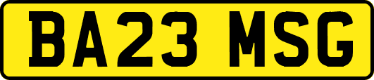 BA23MSG