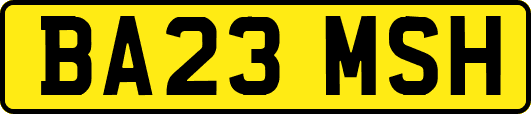 BA23MSH