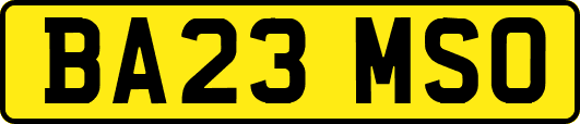 BA23MSO