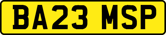 BA23MSP