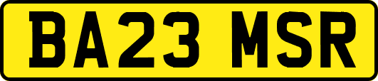 BA23MSR